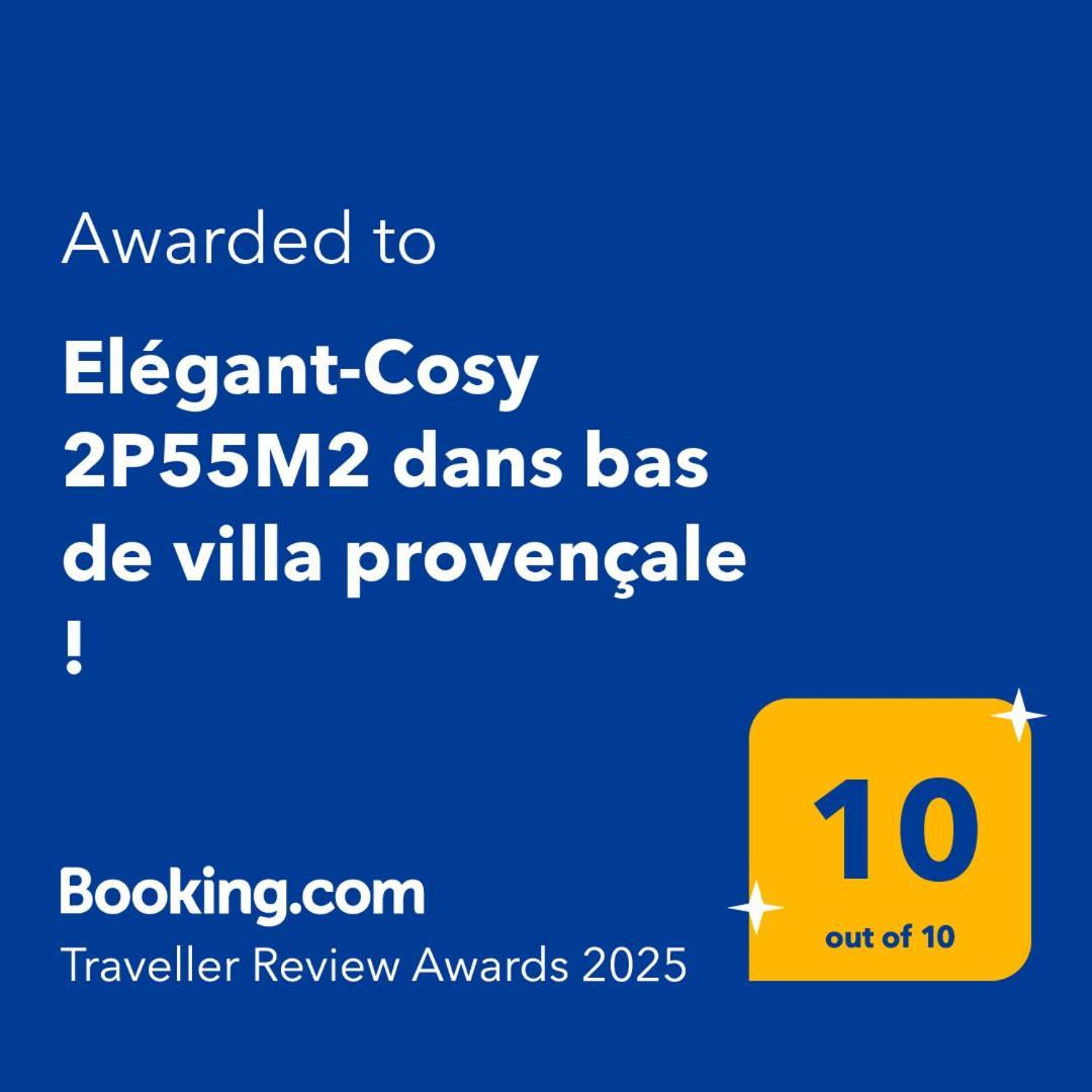 Elegant-Cosy 2P55M2 Dans Bas De Villa Provencale ! Villeneuve-Loubet Exterior foto